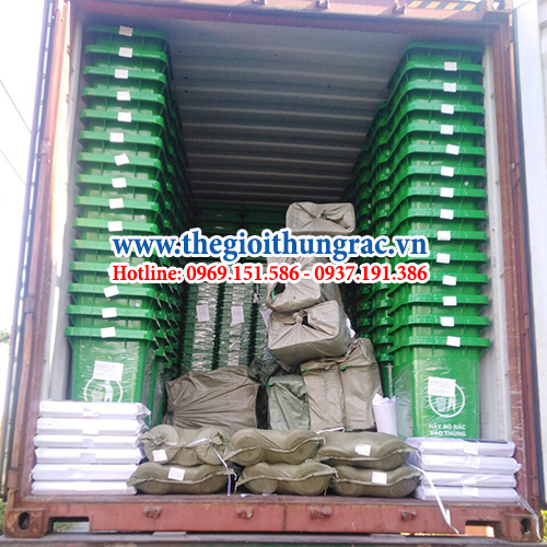 Phân phối thùng rác nhựa số lượng lớn toàn quốc