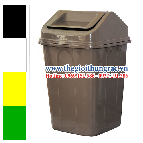 thung rac nap lat Thùng rác nắp lật